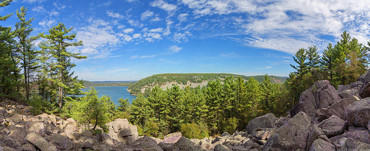 Devil’s Lake State Park in Baraboo, Wisconsin.