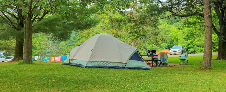 Camping At Devil’s Lake State Park