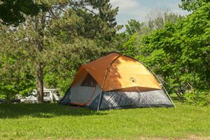 Tent Camping at Devil's Lake