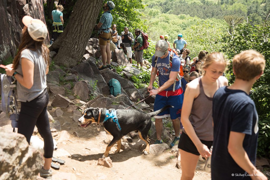 Busy Balanced Rock Trail