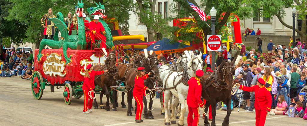 Baraboo Big Top Circus Parade