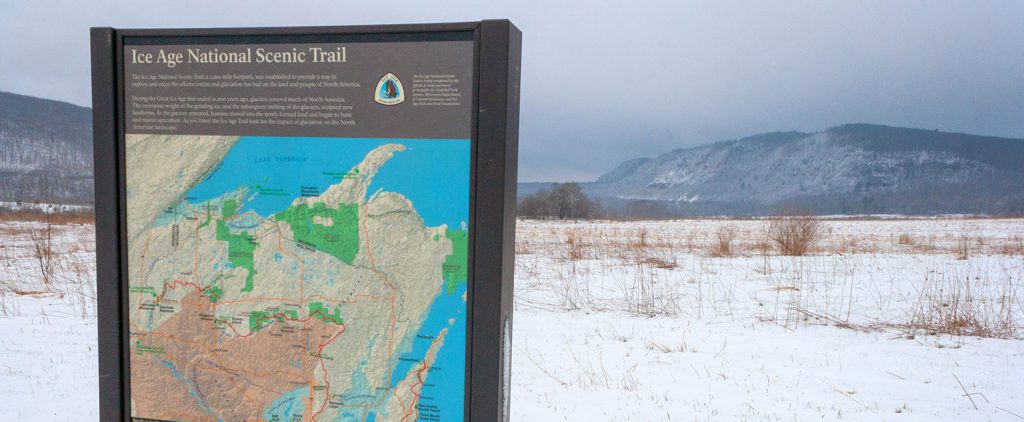 Ice Age Trail at Roznos Meadow in Devil's Lake State Park