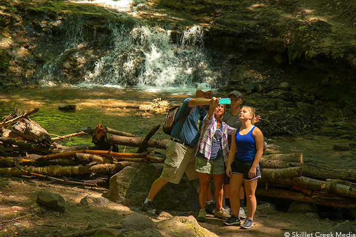 Family At Parfrey's Glen State Natural Area