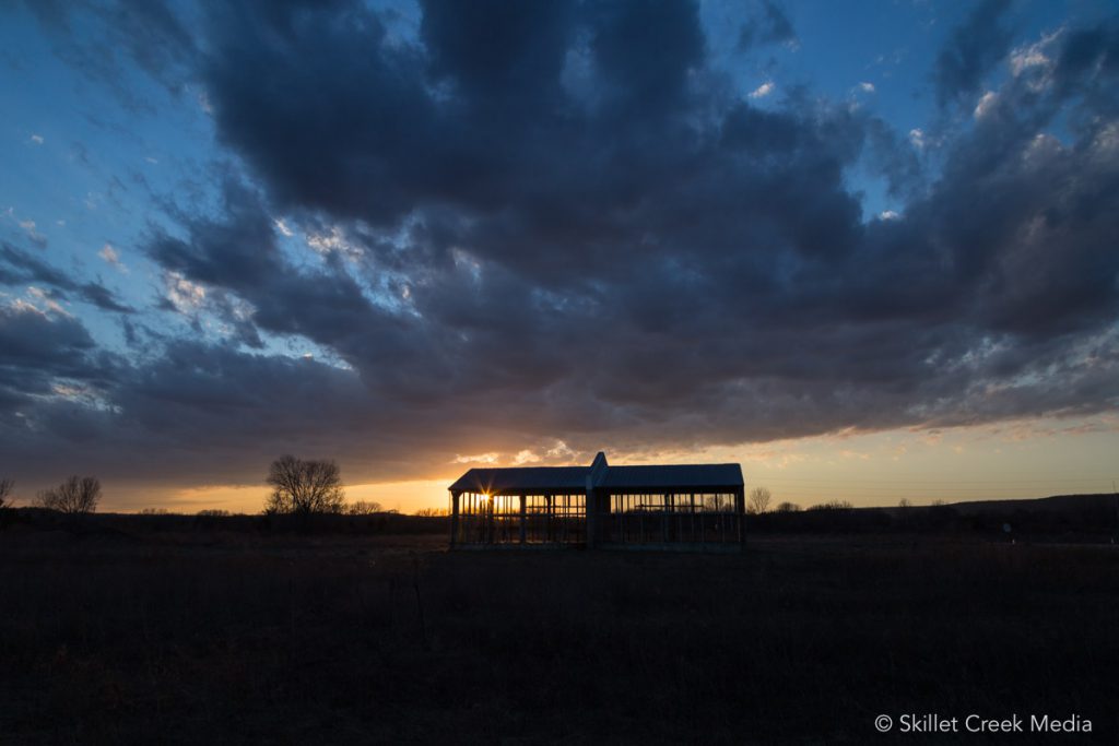 Sunset at Sauk Prairie