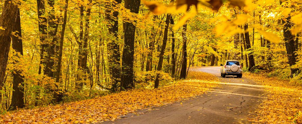 North Shore Entrance Road - Devil's Lake State Park