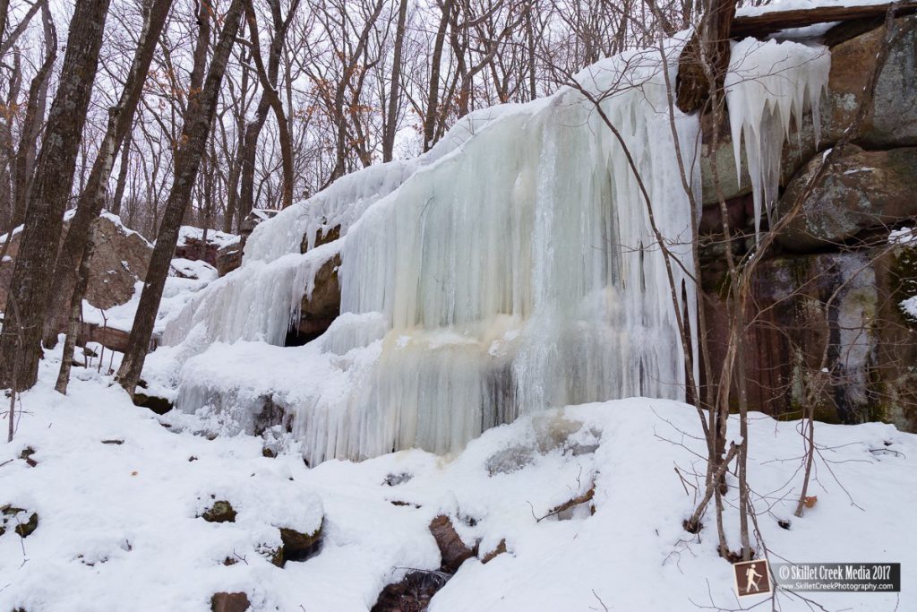 Ice floes at Hemlock Draw