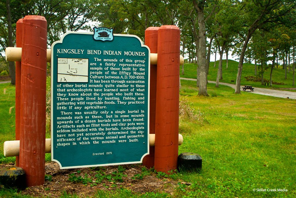 Kingsley Mound Group Historical Marker