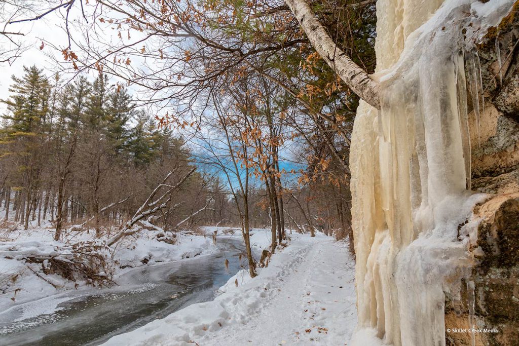 Walking Wildcat Mountain's Ice Cave Trail