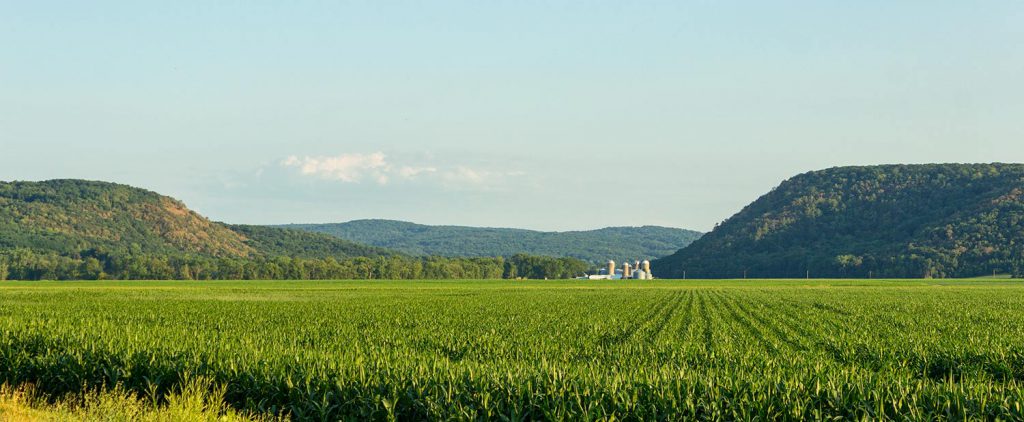 Lower Narrows of the Baraboo Hills.