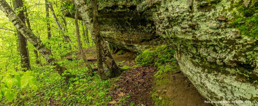 Pan Hollow State Natural Area Header