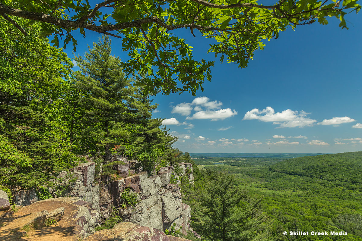 Blue Sky Devil's Lake State Park