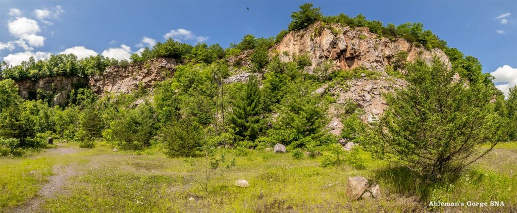 Ableman's Gorge Quarry Walls