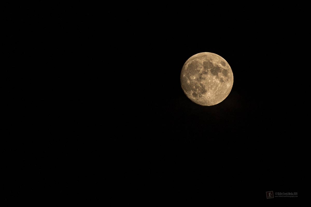 Full Moon over Devil's Lake