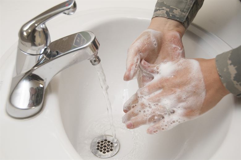 hand washing