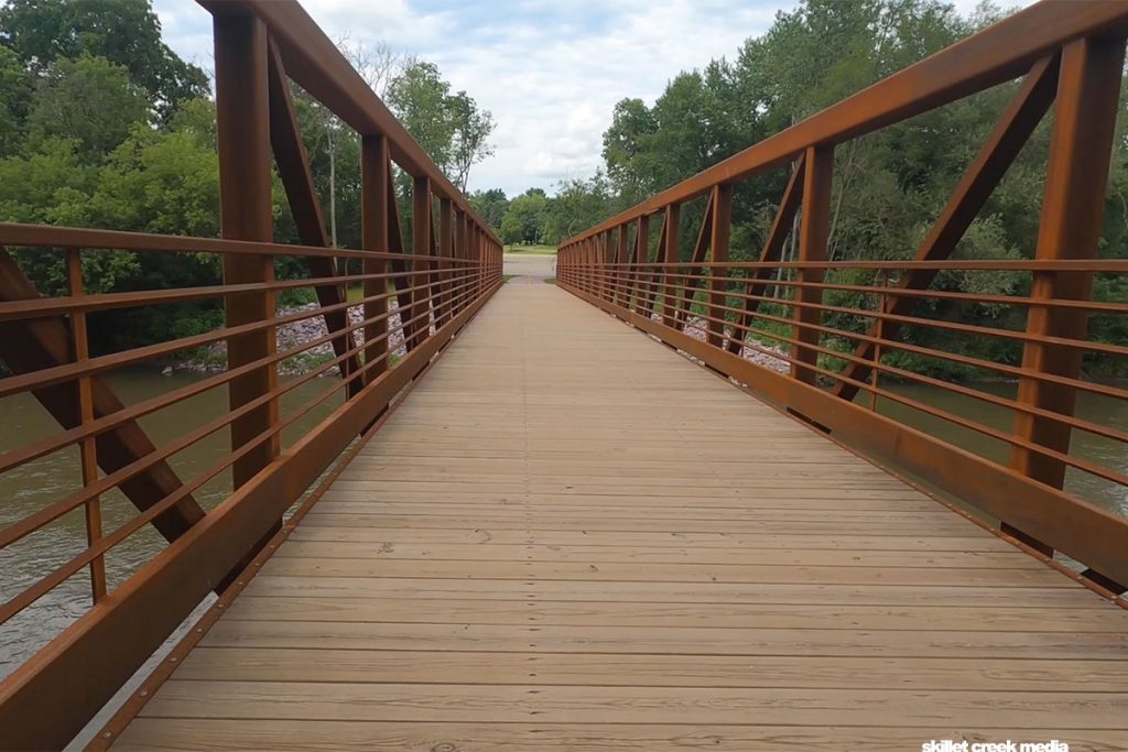 Baraboo Riverwalk Bridge