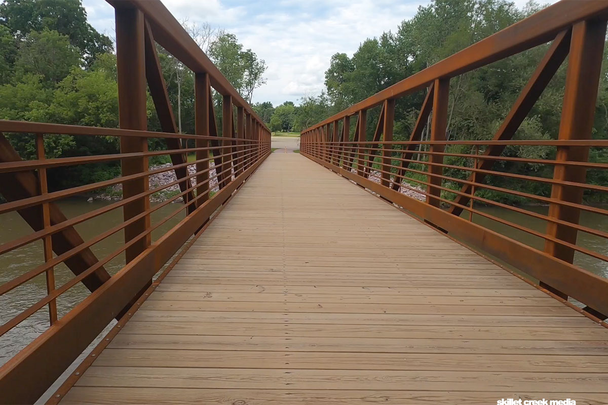 Baraboo Riverwalk Bridge