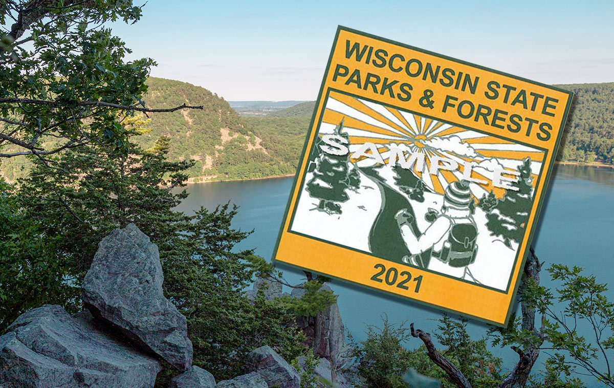 2021 Wisconsin State Park Stickers Now For Sale. Devil's Lake State