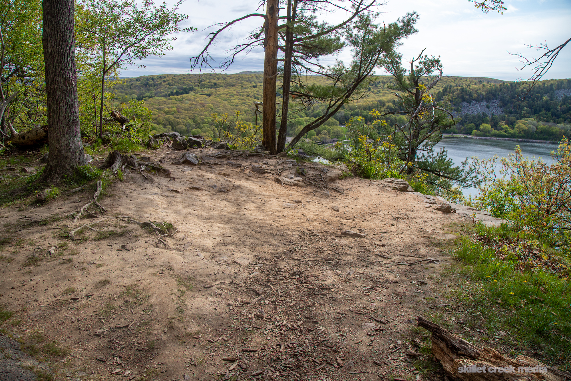 West Bluff Overlook - damage