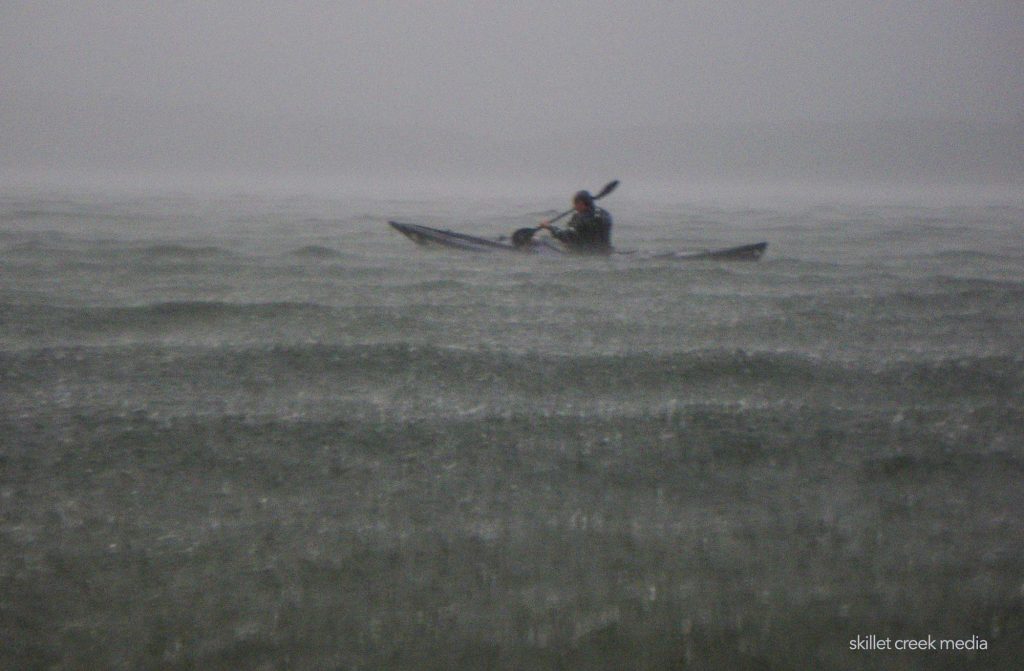 kayak storm