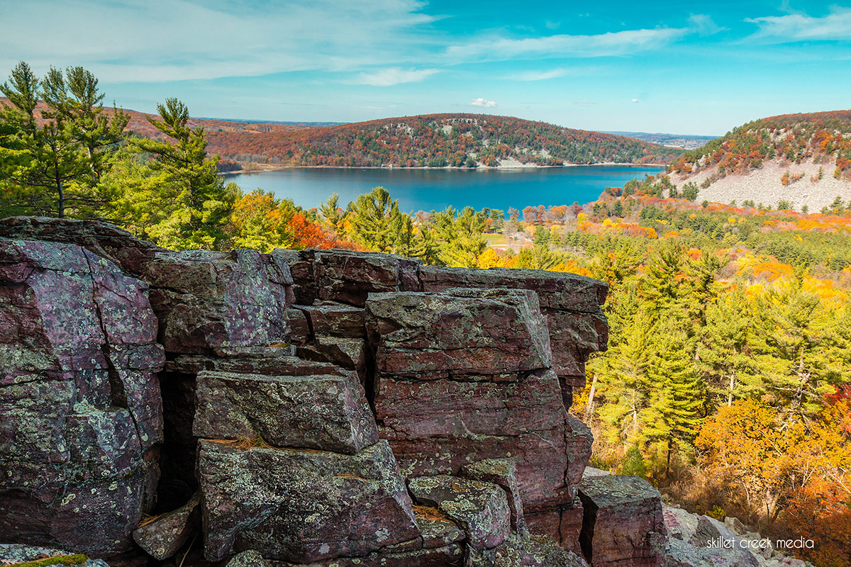 Fall Color, South Bluff, Devil's Lake State Park