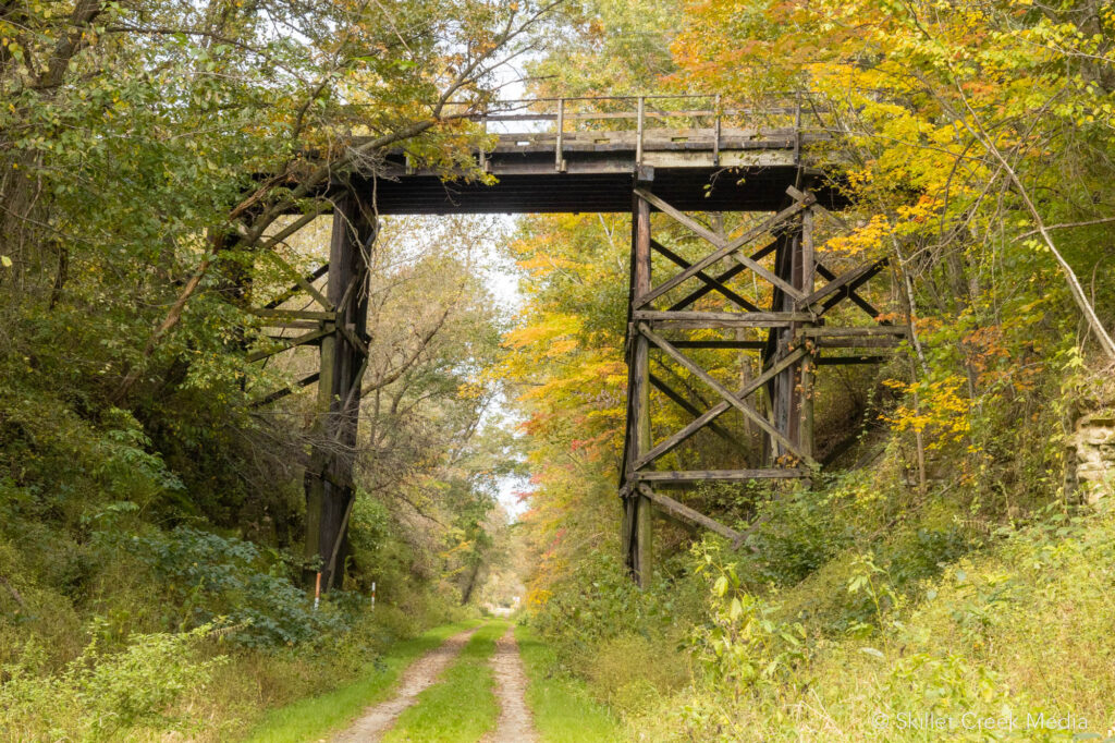 On The Omaha Bike Trail Near Elroy, WI. 