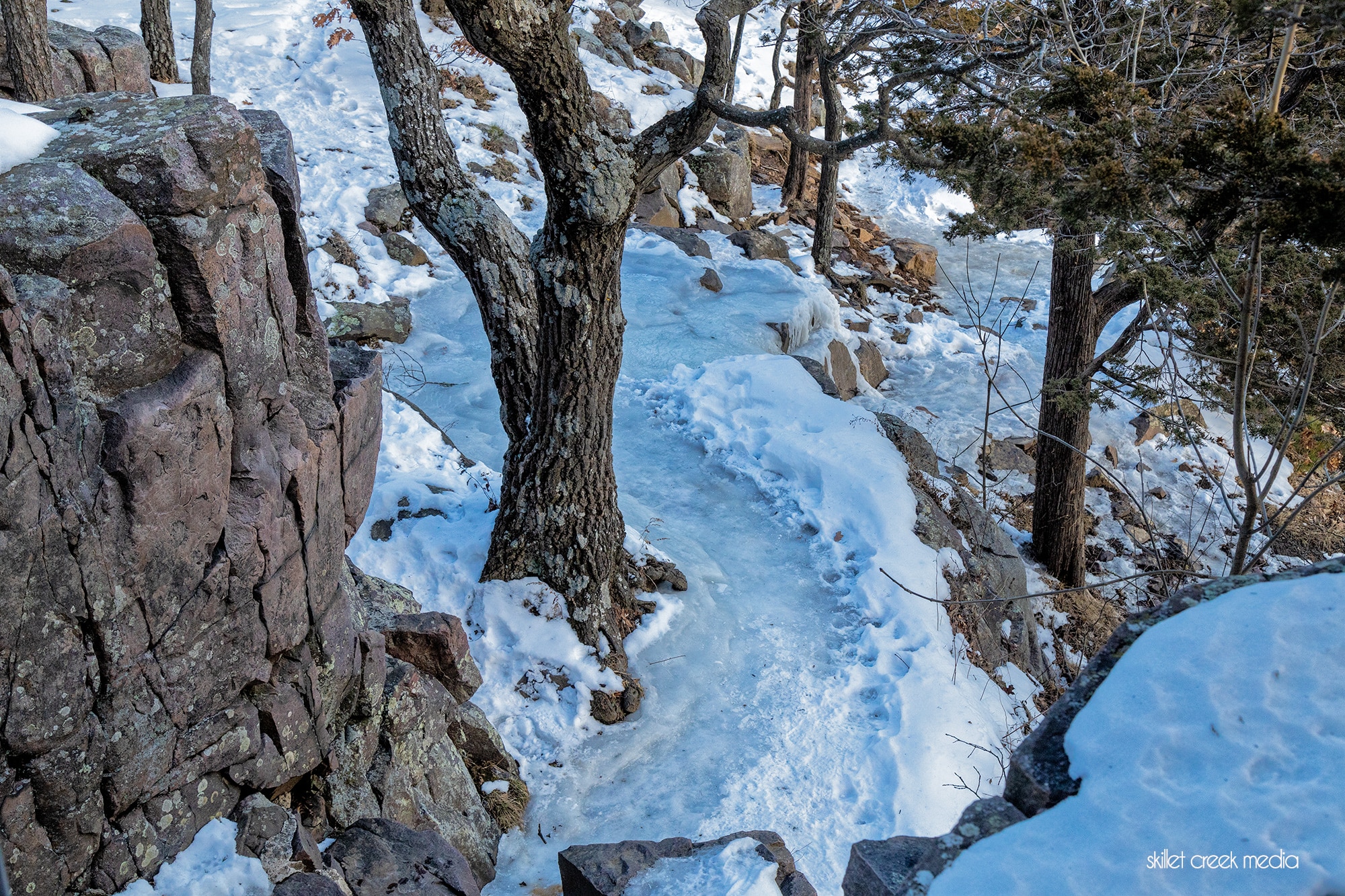 Devil's Doorway Trail Ice