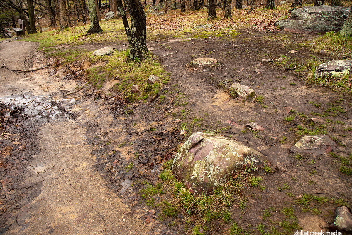 Trail damage