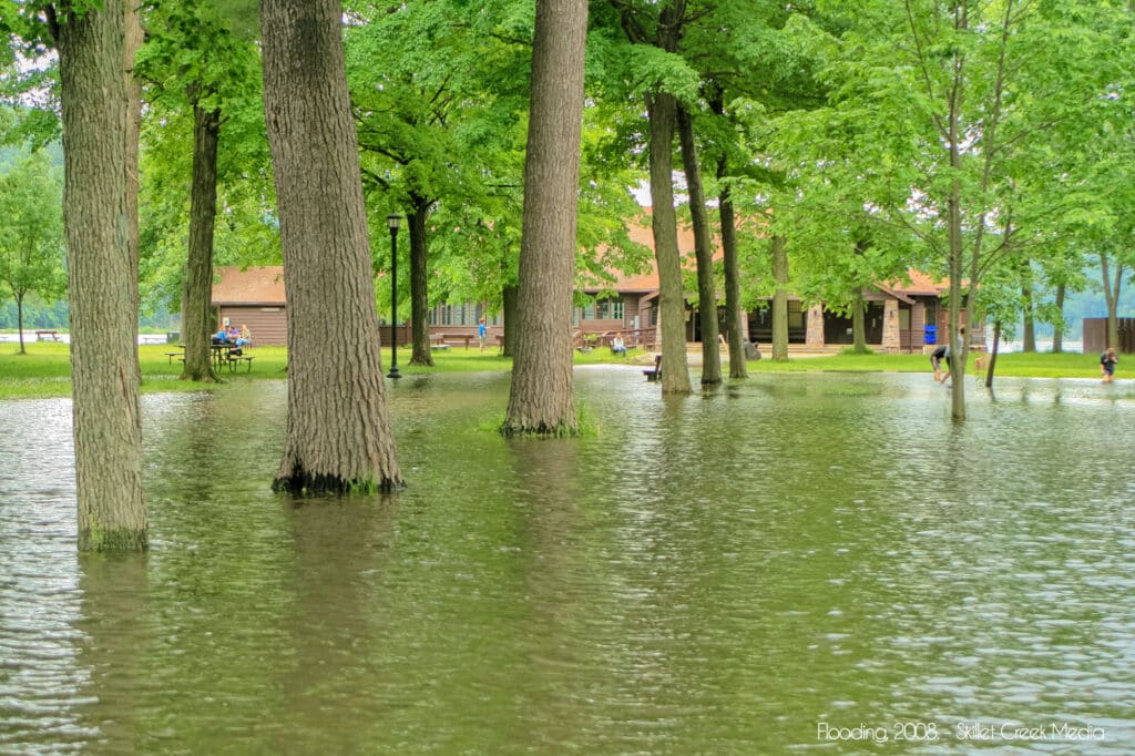 Flooding on North Shore - 2008