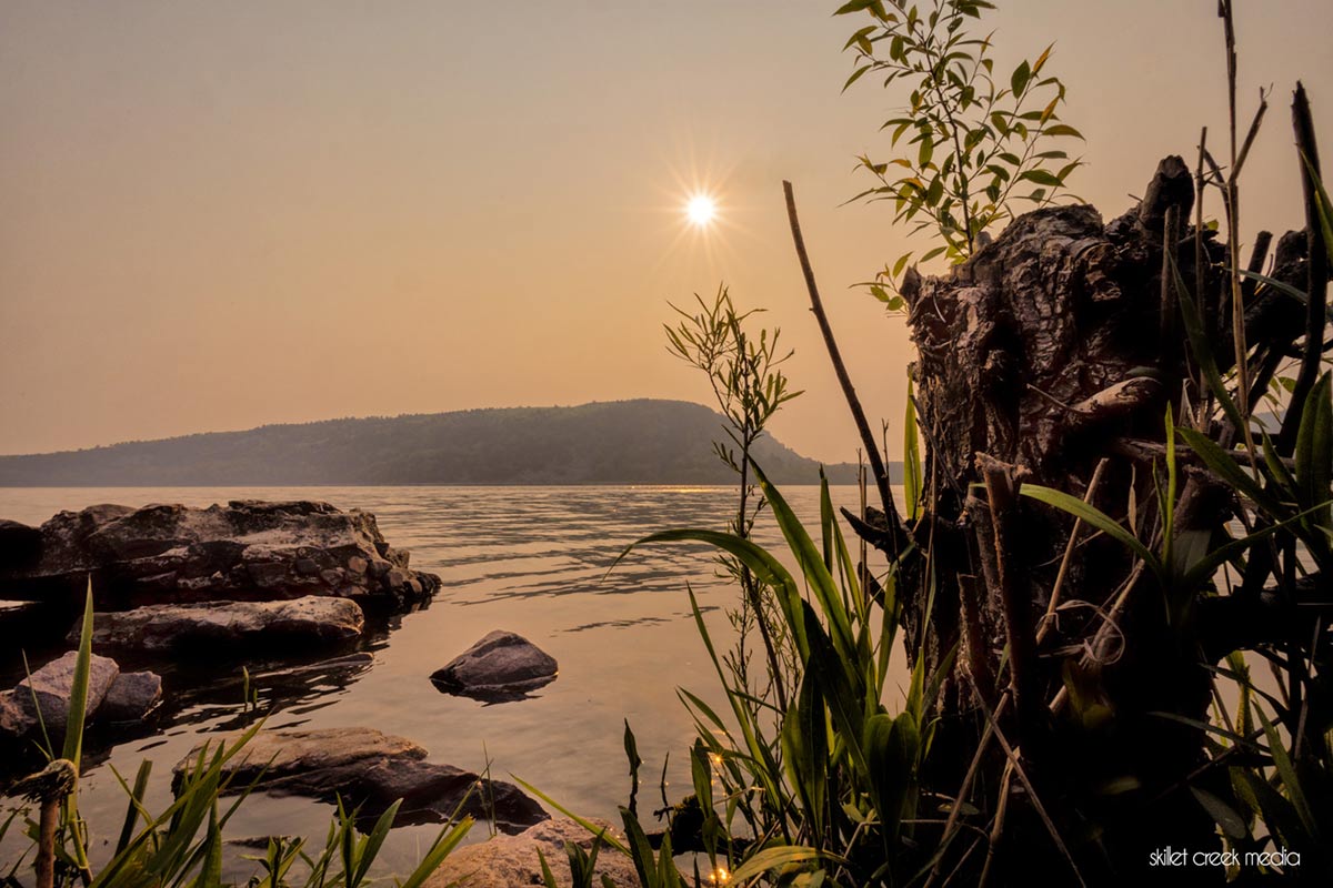 Air Quality, Smoke at Devil's Lake State Park, May 19, 2023