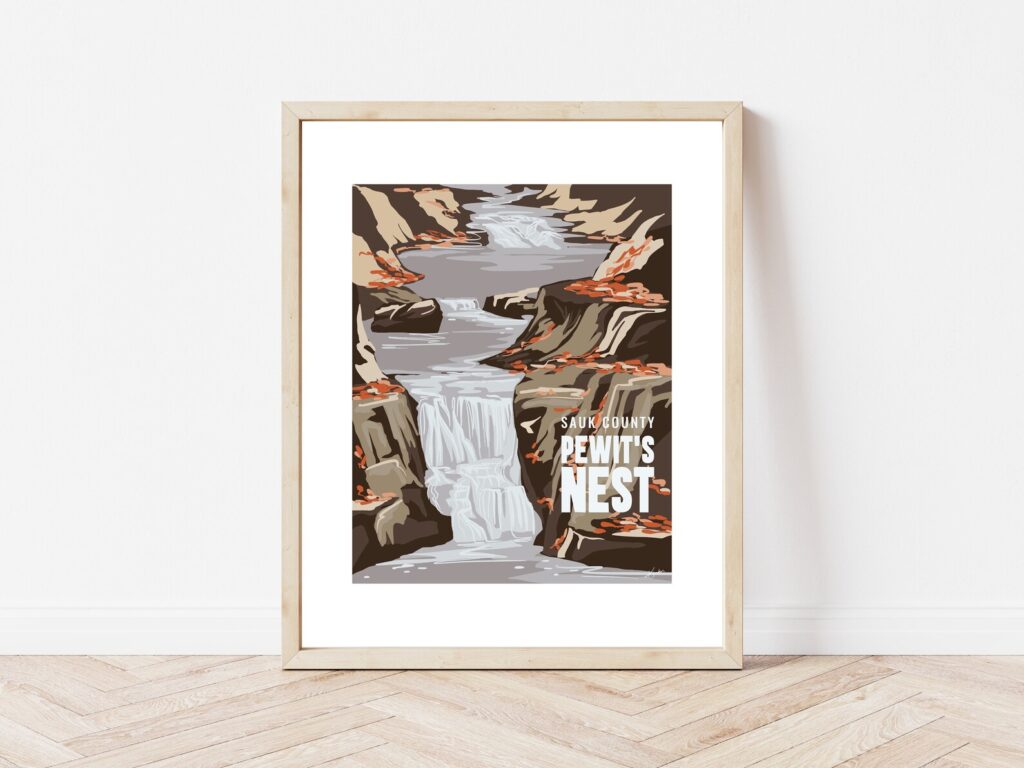 Kindenshop - Pewit's Nest State Natural Area Print.