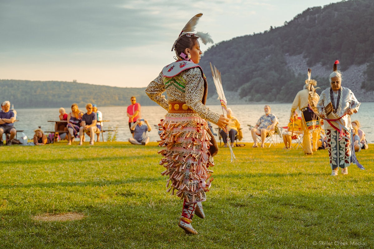 Ho-Chunk Dancer at Devil's Lake State Park