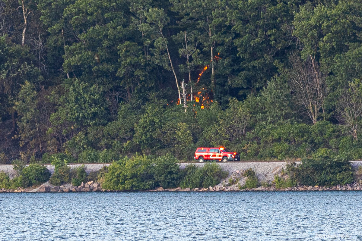 July 10th Fire at Devil's Lake.