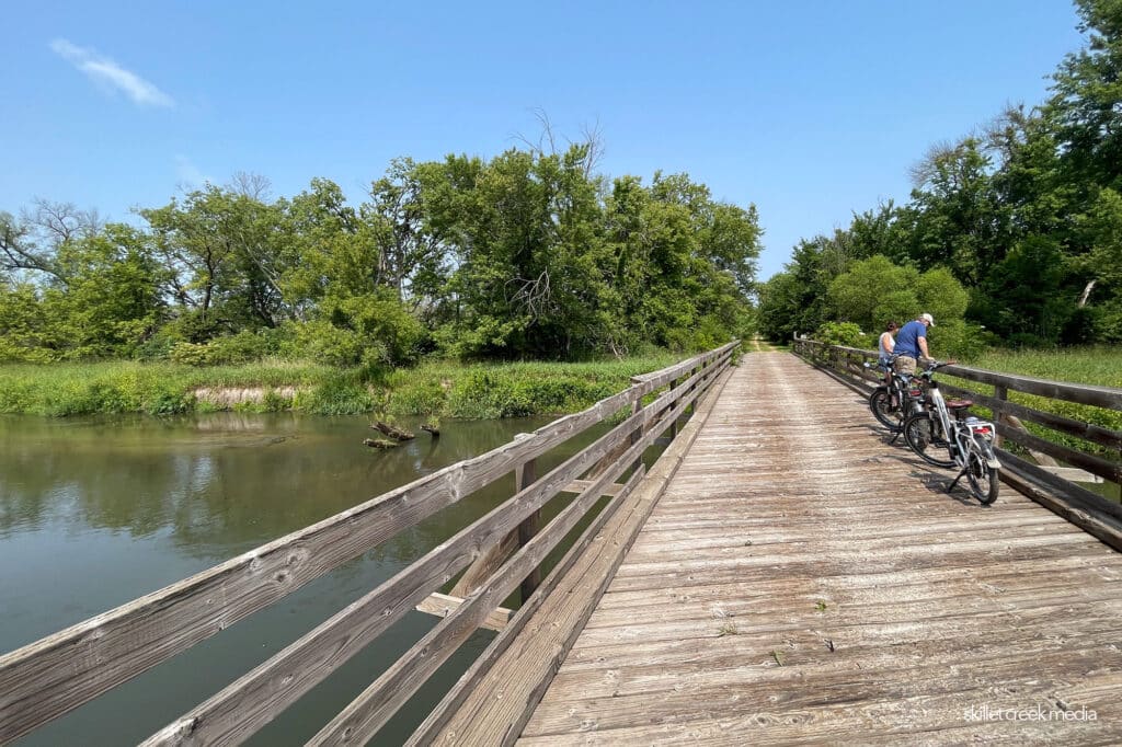 Bridge over Pine River.