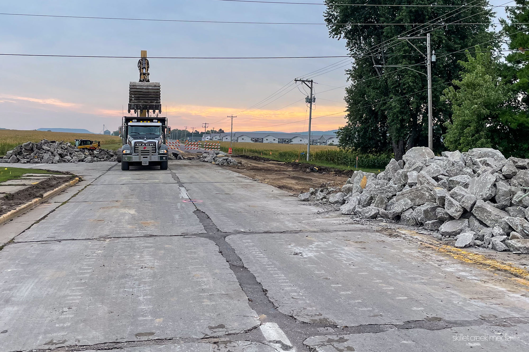 Construction on Hwy 33