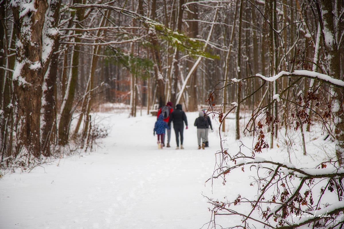 Family Winter Devil's Lake State Park