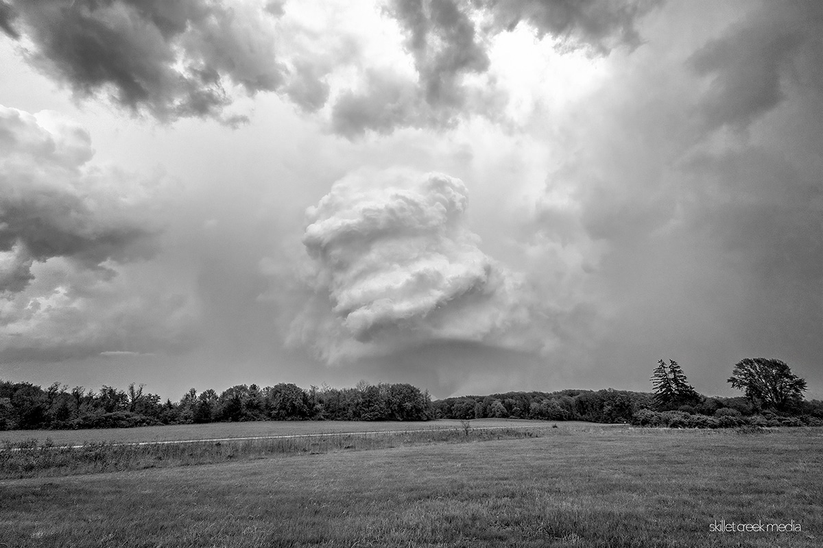 Possible Tornado, Steinke Basin, Devil's Lake State Park